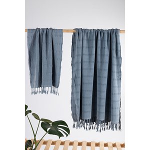 Juego de toallas de baño Peshtemal lavadas a la piedra-Punto de encuentro perfecto de naturalidad y elegancia - Product Image 1