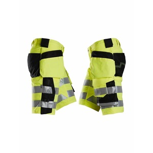 Pantalones cortos de seguridad de carga reflectantes de alta visibilidad Bolsillos múltiples Hi Vis Ropa de trabajo de seguridad para hombres Pantalones cortos de construcción para hombres - Product Image 4