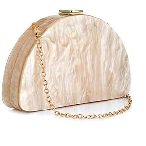 El color de resina personalizado de lujo indio de tendencia superior con diseño de brillo Bolso de mano de resina para mujer Bolsos de hombro - Product Image 4