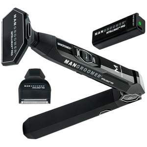 Afeitadora de espalda con cuchilla de cerámica extra ancha de 2.7 pulgadas, cabezales flexibles duales, nuevo diseño y mango extendido - Product Image 2