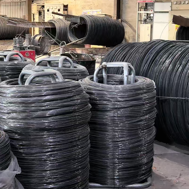 Factory Direct Sale ASTM A228 Carbon Spring Steel Wire 65Mn Carbon Steel Wire 3MM 4MM 4.5MM for Construction