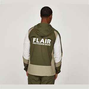 Chaqueta Cortavientos Impermeable y Transpirable con Capucha Plegable para Hombre, con Cremallera, para Correr y Lluvia - Product Image 3