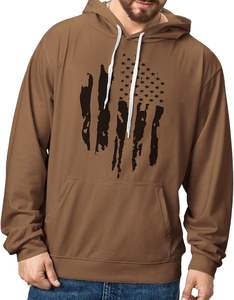 2025 hommes décontracté mode Joker Sublimation pull à capuche meilleure qualité drôle surdimensionné respirant conception solide motif OEM - Product Image 3