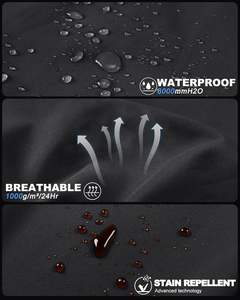 Chaqueta Softshell resistente de alta calidad para hombre, cuello levantado, a prueba de viento, antibacteriano, diseño de calle hecho en Pakistán - Product Image 6