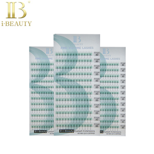 ib Eyelash Extension - <b>Pre</b>-<b>made</b> <b>fan</b> FINE VOLUME <b>LASHES</b> 2D B type Normal Version 3D <b>lash</b> SF-V2D - Product Image 1