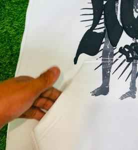 Alta calidad de los hombres de gran tamaño pulóver de algodón Unisex Heavweight Hoody venta al por mayor personalizable 3D Puff Impresión logotipo sudaderas con capucha para hombres - Product Image 6