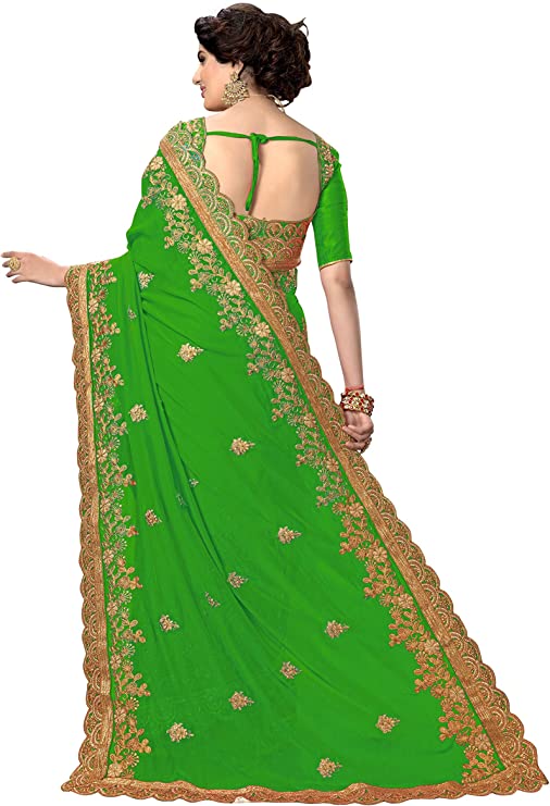 parrot green indian dress Gorgeous Lime Green GRGS main image 1