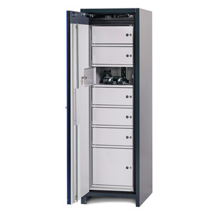 asecos Armadietto di Ricarica per Batterie agli Ioni di Litio, SmartStore-Core, 2.0, 7 Scomparti, L 600 mm - Product Image 1