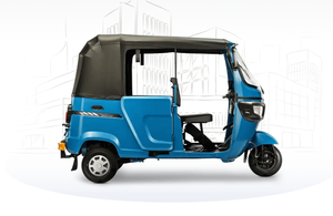 Rickshaw TVS "KING DELUXE" - Véhicule de transport populaire en Inde pour les vendeurs ambulants - Rickshaw à 3 roues de marque indienne - Product Image 2
