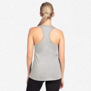 2025 New custom Light Grey Womens Sleeveless Gym Racerback Yoga <b>Workout</b> <b>Tank</b> <b>Tops</b> - Product Image 2