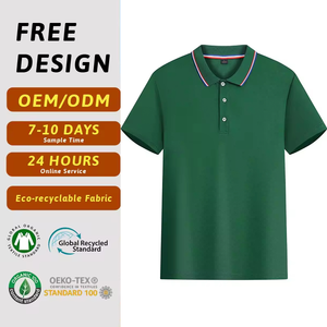 T-shirt de golf décontracté pour homme, de haute qualité, personnalisé, en coton, col chemise, pour l'été, chemises pour hommes, Camisas De Hombre, Polo - Product Image 1