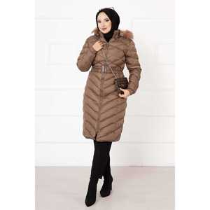 Chaqueta Acolchada Sergeant en Color Café con Fibra de Poliéster - Product Image 1