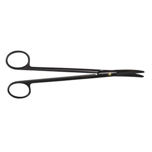 Tijeras Quirúrgicas JIMED de Alta Calidad para Lifting Facial, Tipo Gorney, Superdentadas, Curvas, de Plasma Negro, 19 cm, para Cirugía Plástica Manual Micro - Product Image 6
