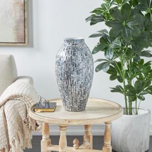 Home Decor Luxury <b>Mosaic</b> Flower <b>Vase</b> Mother of Pearl Abstract <b>Vases</b> Produced With Bulk Quantity in Vietnam - Product Image 6