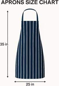 Tablier de cuisine sans manches 100% coton, tissu sergé imprimé, doux pour la maison, l'hôtel ou les restaurants, utilisation estivale, salles de bain - Product Image 6