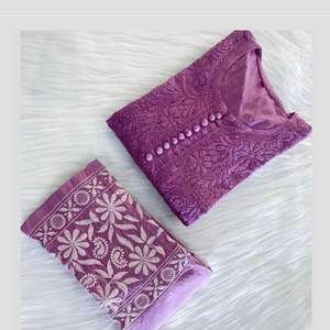 Venta caliente de algodón Kurti Pant Sets Mujeres Mejor Mercado Tendencia Diseñador Ropa de fiesta Última tela Alta calidad Premium Venta al por mayor - Product Image 3