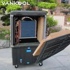 World's 1st patented industrial air coolers VEAC Industrial type evaporative air cooling AC system conditioner coolers fans