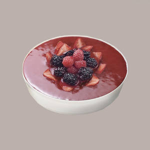 Plateau à gâteau rond PS 10 blanc pour plateau de rangement Semi-Feddi Sweets 8 portions - Product Image 2