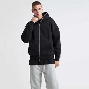 New Fashion Men's <b>Hooded</b> Solid Spring Tracksuit Customized Jogging 2-Piece Set High Quality Quick Dry - Product Image 4