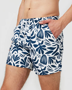Shorts de bain décontractés pour hommes de haute qualité, logo personnalisé, shorts en maille de jogging pour la course à pied et la natation, style unique pour hommes, respirant - Product Image 4