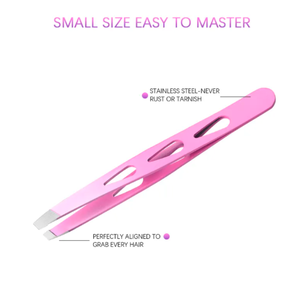 ที่ดัดขนตาปลอมแบบปรับแต่งได้ที่ดัดขนตาสเตนเลสสีชมพูใหม่ - Product Image 4