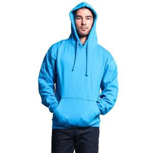 Automne hiver décontracté travail vêtements Preppy Style équipe vêtements pour hommes femmes pur coton à capuche Logo personnalisé impression fermeture éclair polaire - Product Image 1