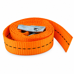 Sangle d'arrimage à boucle à came haute résistance 25 mm, crochet en polyester 250 kg pour transport de marchandises, fournisseur OEM - Product Image 6