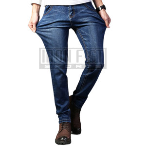 Jean Classique Homme Coupe Slim Léger Design Élégant Respirant 100% Coton pour Tous les Jours Mode Été Automne Hiver - Product Image 3