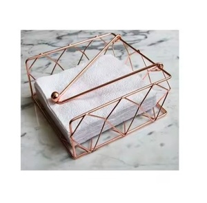 Porte-serviettes en métal durable pour la maison, le restaurant ou les événements avec logo moderne et personnalisé disponible au prix de gros - Product Image 1