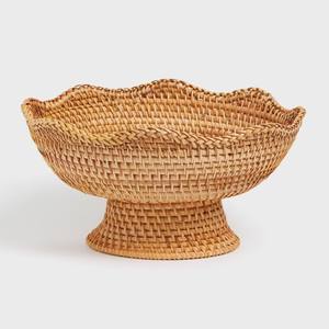 Panier de rangement artisanal en rotin en forme de bol pour l'organisation de la cuisine - Product Image 6