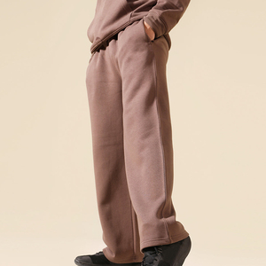 New Wholesale Men's Casual Mid Waist Loose Straight Breathable Eco-Friendly Zipper Fly Solid Color <b>Linen</b> Trousers Plus - Product Image 3