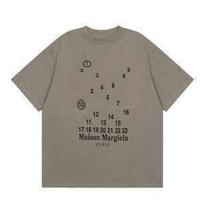 Camisetas holgadas con estampado digital para hombre, 100% algodón puro, camisetas informales de verano, suaves y transpirables, de manga corta, estilo urbano para uso diario - Product Image 2