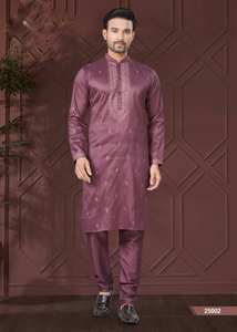 Collection de pyjamas Kurta de mariage pour hommes par Fabzone, exportateur en gros - Product Image 4