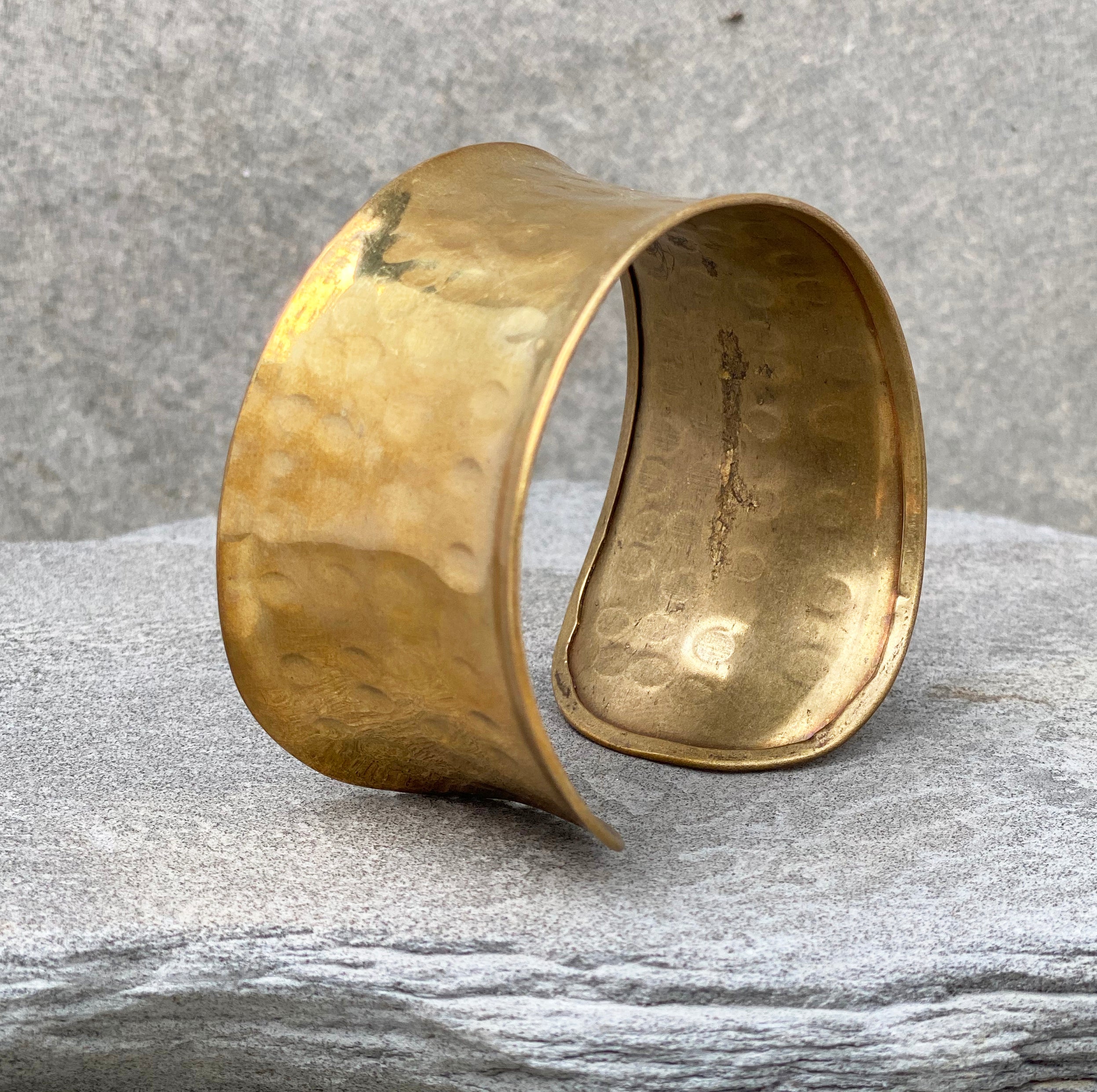 Hand Made Brass Bangle Open Cuff Bracelets - High Quality