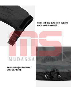 เสื้อแจ็กเก็ตกันน้ำกันหนาวของผู้ชายเสื้อคลุมกันหิมะและฝนกลางแจ้งพร้อมโลโก้ดีไซน์แบบมืออาชีพ - Product Image 3