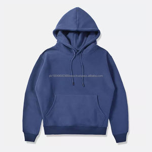 Sweat-shirts à capuche en coton lourd de qualité supérieure, surdimensionnés, personnalisés, unis, rose, pour hommes, vente en gros - Product Image 5