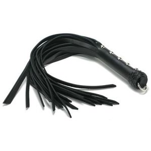 Flogger de Cuero Vacuno con Mango Trenzado, Alta Calidad, Resistente, para Cosplay, Juego de Roles y Actuaciones - Product Image 5