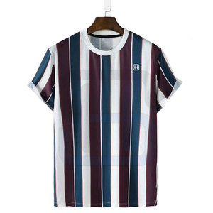 Camisetas de Algodón Transpirable de Alta Calidad para Hombre, Estilo Hip Hop, de Secado Rápido y Manga Corta, Fabricación Profesional - Product Image 1