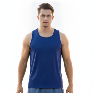 Quick-Dry Men's Sports <b>Tank</b> <b>Top</b> Breathable Mesh Gym Vest Sleeveless Running Shirt for Fitness Training Bodybuilding - Product Image 2