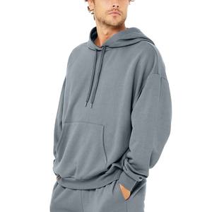 Sudadera con capucha de lana de mezcla pesada personalizada para hombre, diseña tu propia sudadera de invierno, sudaderas con capucha de Independent Trading Co, técnicas de teñido liso - Product Image 5