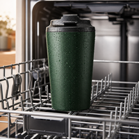 Mug à café OEM 350 ml avec MOQ 50, Mug de voyage portable pour événements promotionnels et programmes de vente au détail