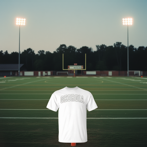 T-Shirt Stile Sportivo Vintage Anni '80 e '90 Georgia per Uso Promozionale - Product Image 3