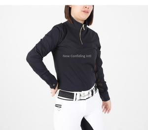 Vente chaude technique NCI dernière conception équestre fabricant de gros en vêtements équitation couche de base à manches longues hauts - Product Image 3