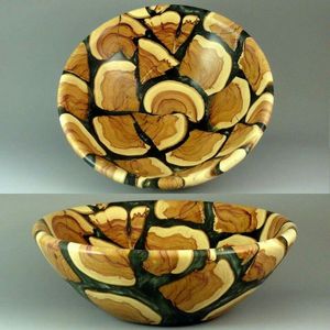 2025 Arrival Round Shape Epoxy Resin Salad <b>Bowl</b> Kitchen <b>Bowl</b> Selling <b>Large</b> Fruit <b>Bowl</b> <b>Serving</b> <b>Bowl</b> for Home Hotel Restaurant - Product Image 3