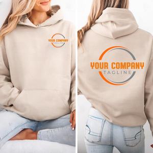 Sudadera sencilla de algodón con logotipo personalizado, cálida, transpirable, de calidad y estructura resistente, ideal para el ejercicio diario. - Product Image 6