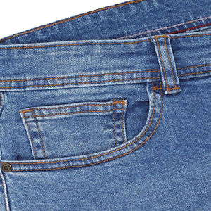 Pantalon en jean droit décontracté, streetwear d'hiver, tissu de qualité durable, coupe décontractée, port quotidien - Product Image 3