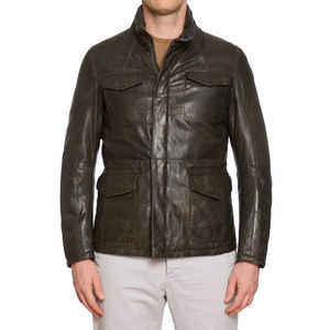 Meilleure vente Veste d'hiver mince pour hommes Design personnalisé avec haut en cuir unique Caractéristiques Vêtements pour hommes Vestes - Product Image 6