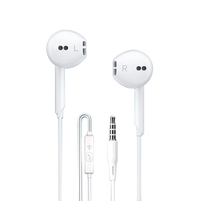 3.5mm Jack Sports Wired Earphone Black Color Earphone With Microphone Super Bass Wired in Ear Headphone