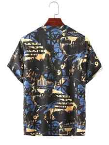 T-shirt de sport pour homme, coupe classique, uni, formel, en polyester/coton, respirant, écologique, imprimé à l'écran - Product Image 5