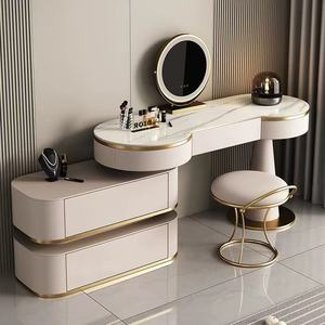 knee length dresses for ladies Jiya Mango Wood Inlay Dressing Table